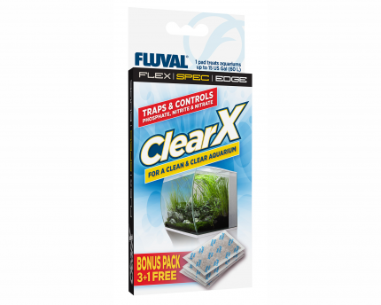 ClearX - Filtermaterial für Fluval Aquarien - 4 Stk.