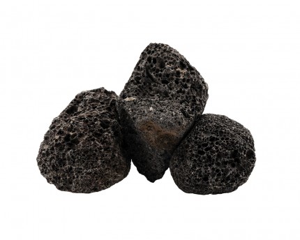Black Nano Lava Stone - 1kg