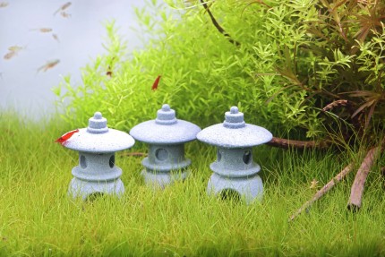Garnelen Zen-Pavillon - Japanische Miniatur Pagode
