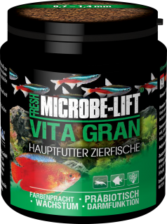 MICROBE LIFT Vita Gran Soft - Hauptfutter für Zierfische - 120g